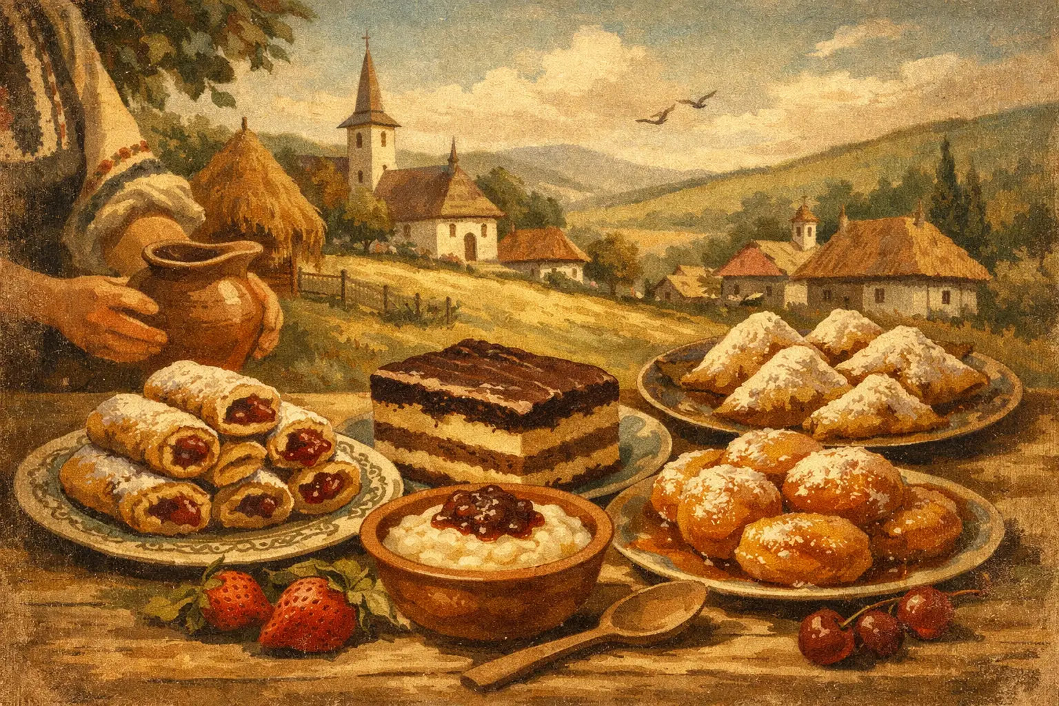 Deserturi românești autentice care rămân acasă