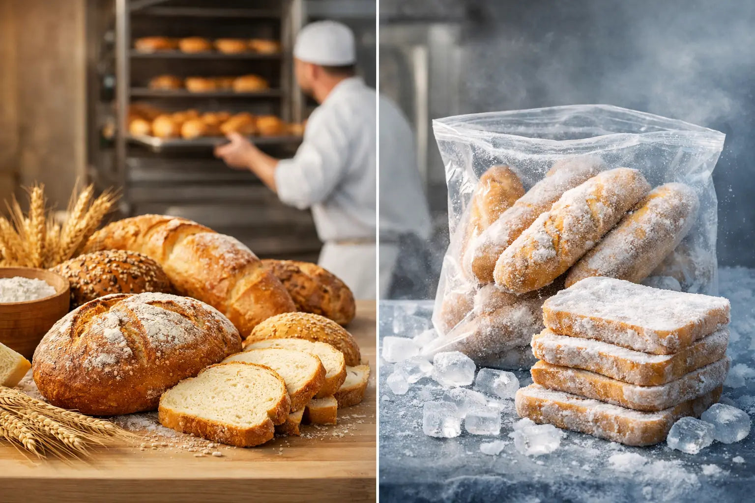 Pâine proaspătă sau congelată: ce alegi?