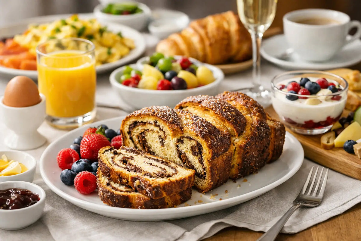 Cum servești cozonacul la brunch, acasă